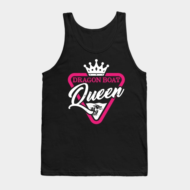 Dragon Boat Racing Queen Tank Top by Shirtbubble